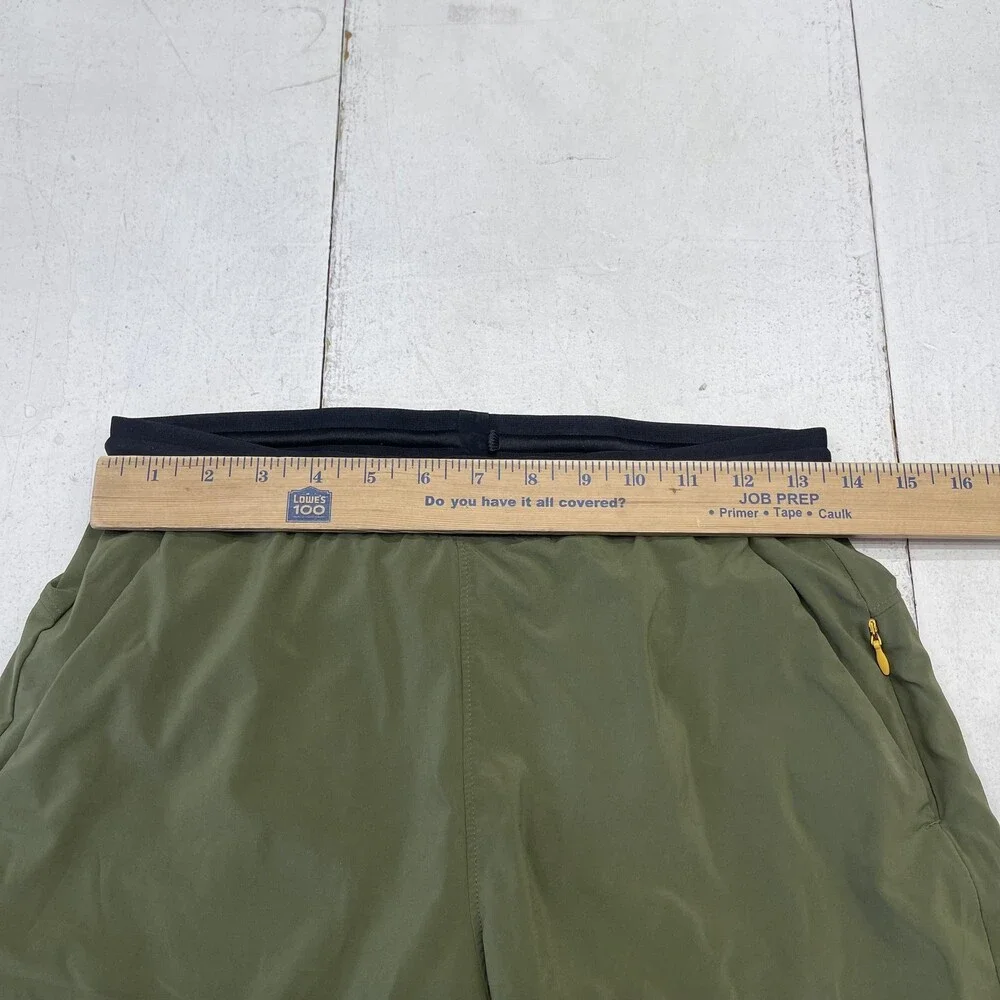 Bonobos Shorts Mens XS Green 7 Inch Inseam Lined Drawstring Athletic Gym Running - Picture 4 of 6